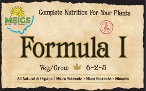 Meigs Formula 1 5lb Grow